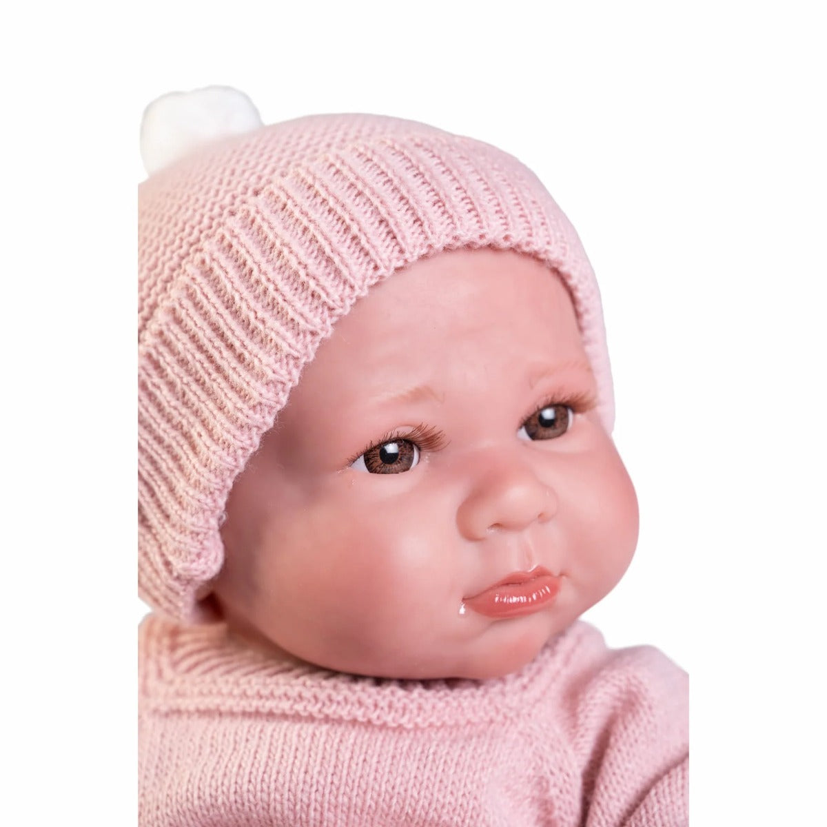 Antonio Juan papusa Luca in set tricotat 42 cm 3 ani+