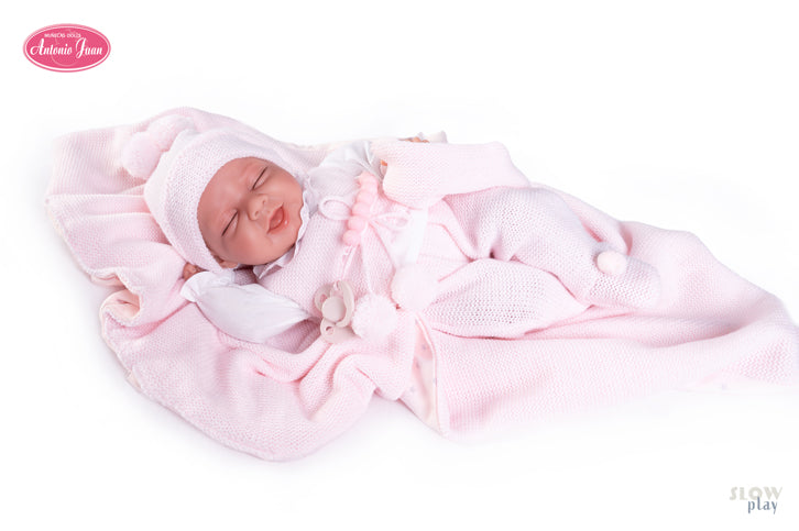 Antonio Juan papusa Luna cu gentuta 33 cm 3 ani+ Imagine principală a produsului