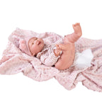 Antonio Juan papusa Mia care face pipi 42 cm 3 ani+