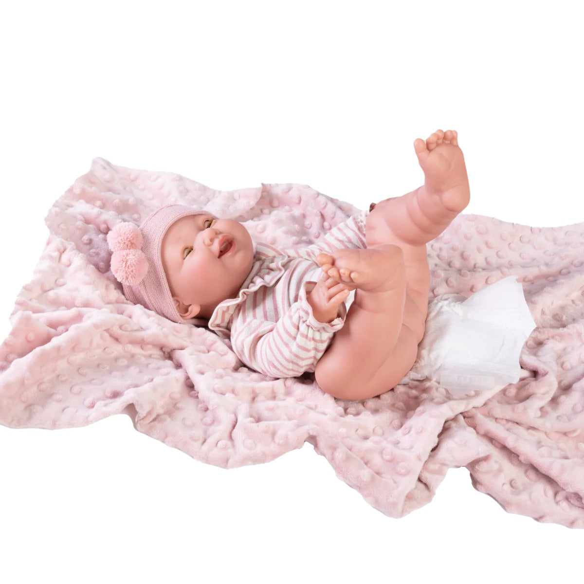 Antonio Juan papusa Mia care face pipi 42 cm 3 ani+