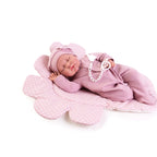 Antonio Juan papusa Nacida Luna cu perinita floare 42 cm, 3 ani+