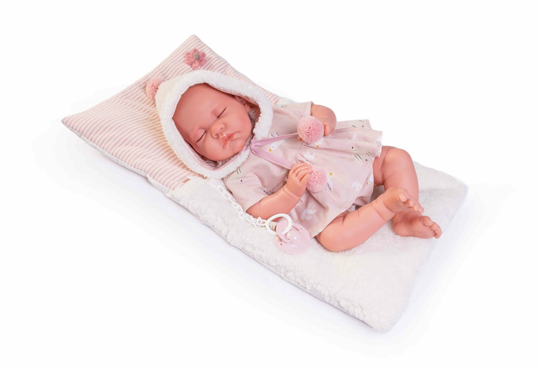 Antonio Juan papusa Nacida Luna cu sac de dormit 42 cm 3 ani+ Imagine secundară a produsului