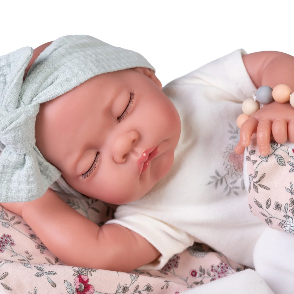 Antonio Juan papusa Nacido Luna cu bentita 42 cm