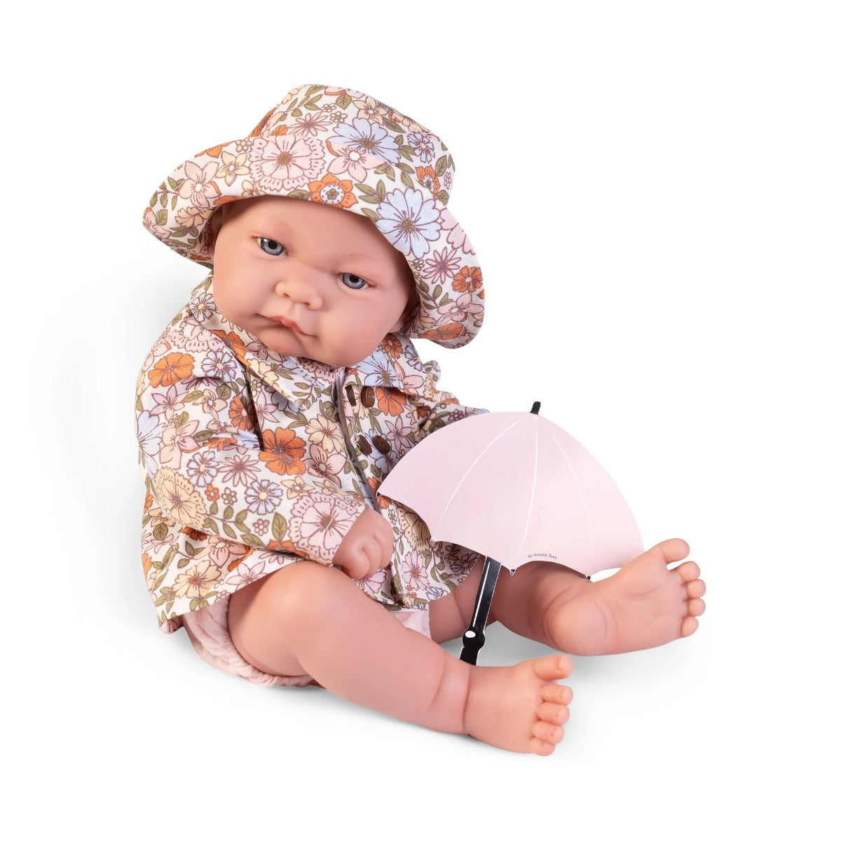 Antonio Juan papusa Nica cu umbrela 42 cm 3 ani+ Imagine principală a produsului