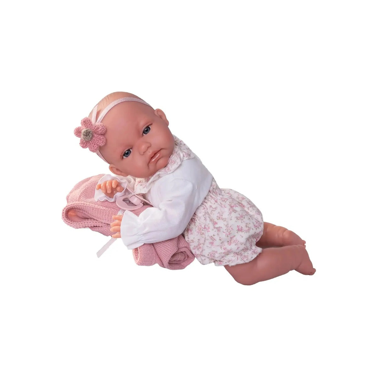 Antonio Juan papusa Toneta cu paturica 34 cm 3 ani+