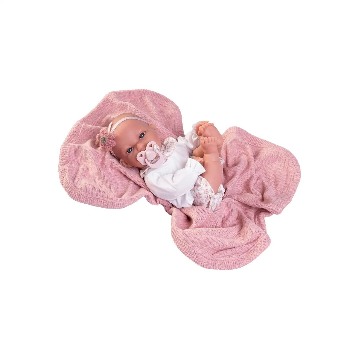 Antonio Juan papusa Toneta cu paturica 34 cm 3 ani+