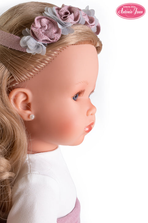 Antonio Juan papusa vinil Bella Prima Impartasanie 45 cm 3 ani+ Blonda