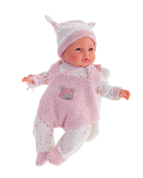 Antonio Juan papusa Bimba cu mecanism de plans si ham 04