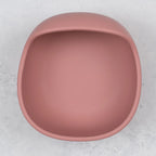 AppeKids bol silicon cu ventuza Classic 6m+ Old Rose