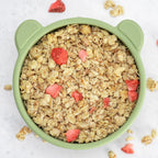 AppeKids bol silicon cu ventuza Little Bear 6m+ Raw Green