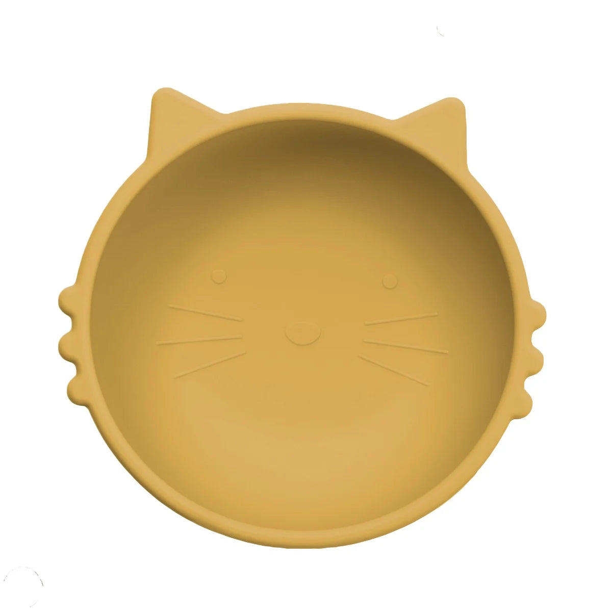 AppeKids bol silicon cu ventuza Kitty I pentru 6m+ Honey
