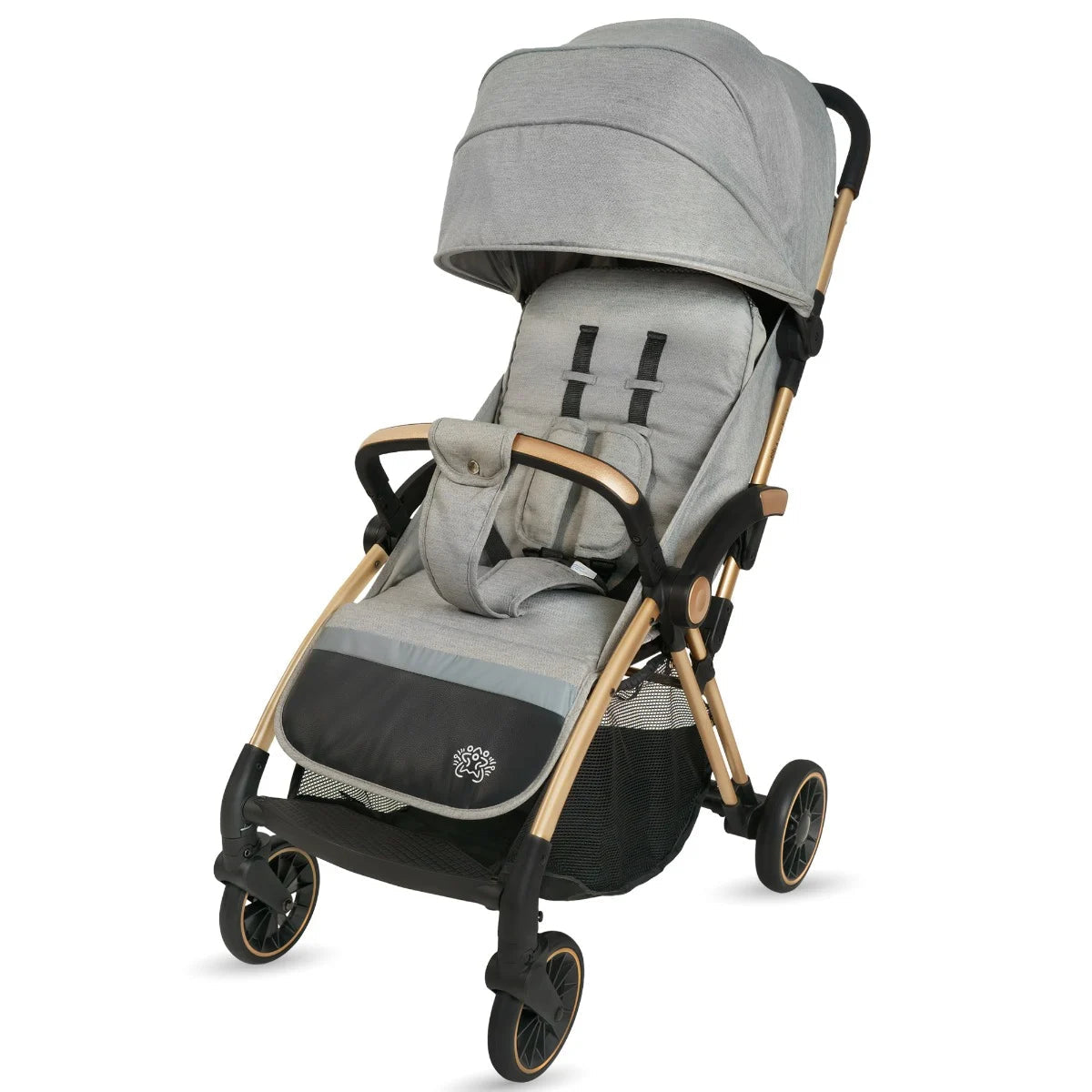 AppeKids carucior sport ultracompact Upp 0m+ Powder Grey Imagine principală a produsului