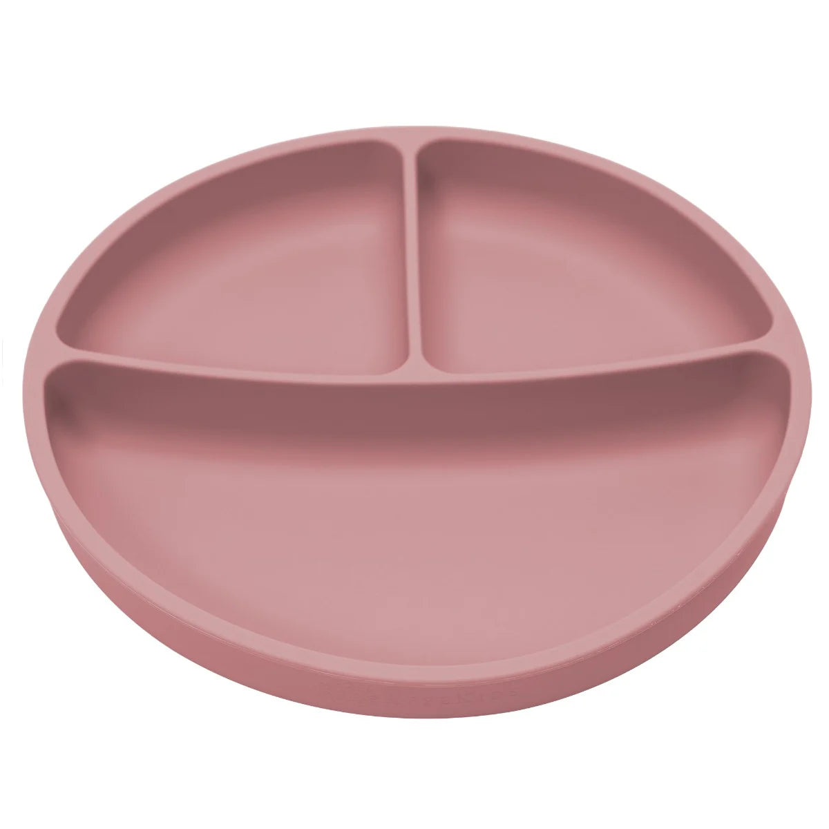 AppeKids farfurie silicon compartimentata cu ventuza 6m+ Old Rose Imagine principală a produsului