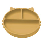 AppeKids farfurie silicon cu ventuza Kitty I pentru 6m+ Honey
