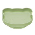 AppeKids farfurie silicon cu ventuza Little Bear 6m+ Raw Green