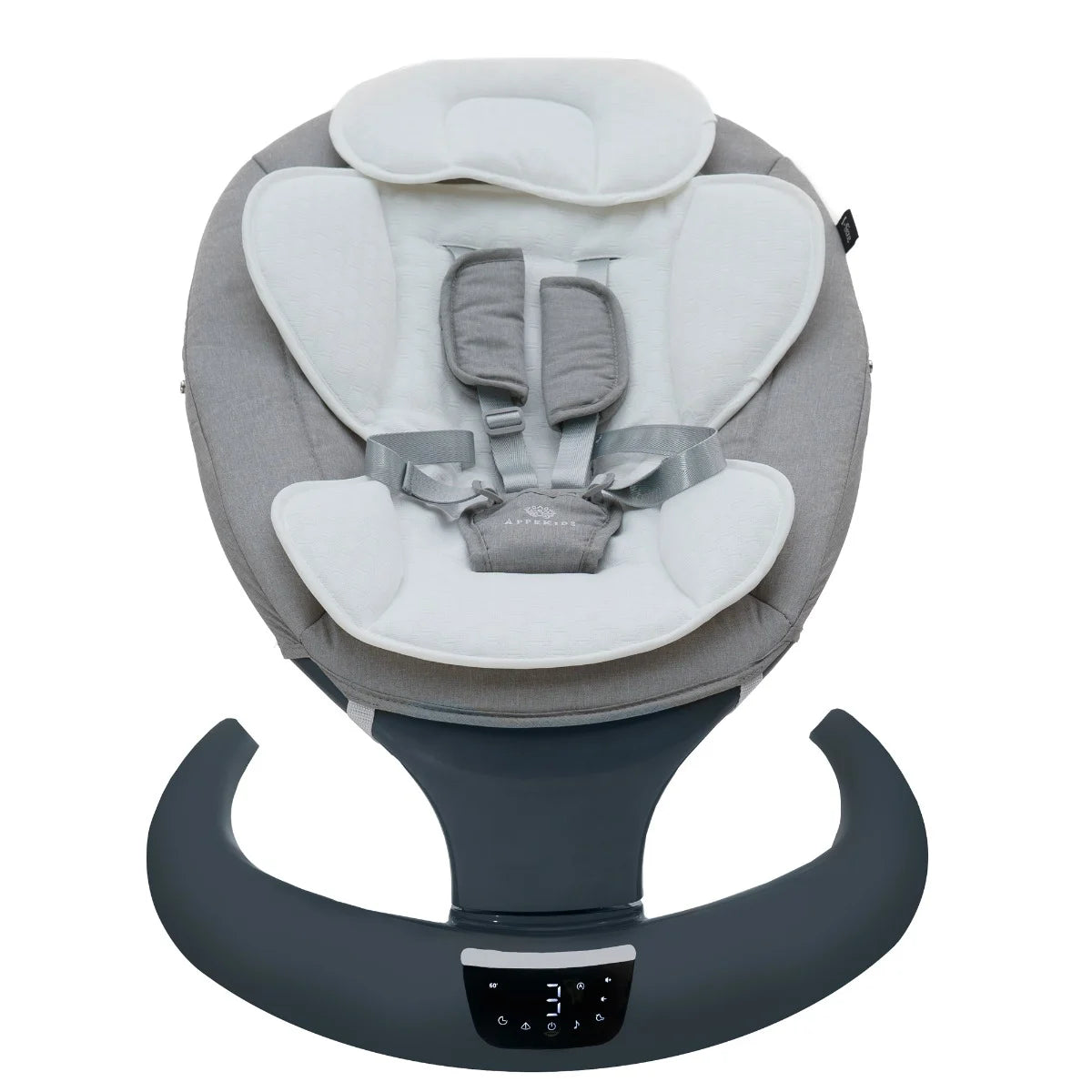 AppeKids leagan electric multifunctional I-Size 0-9 kg Powder Grey