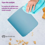 AppeKids pahar din silicon 6m+ Aqua Blue