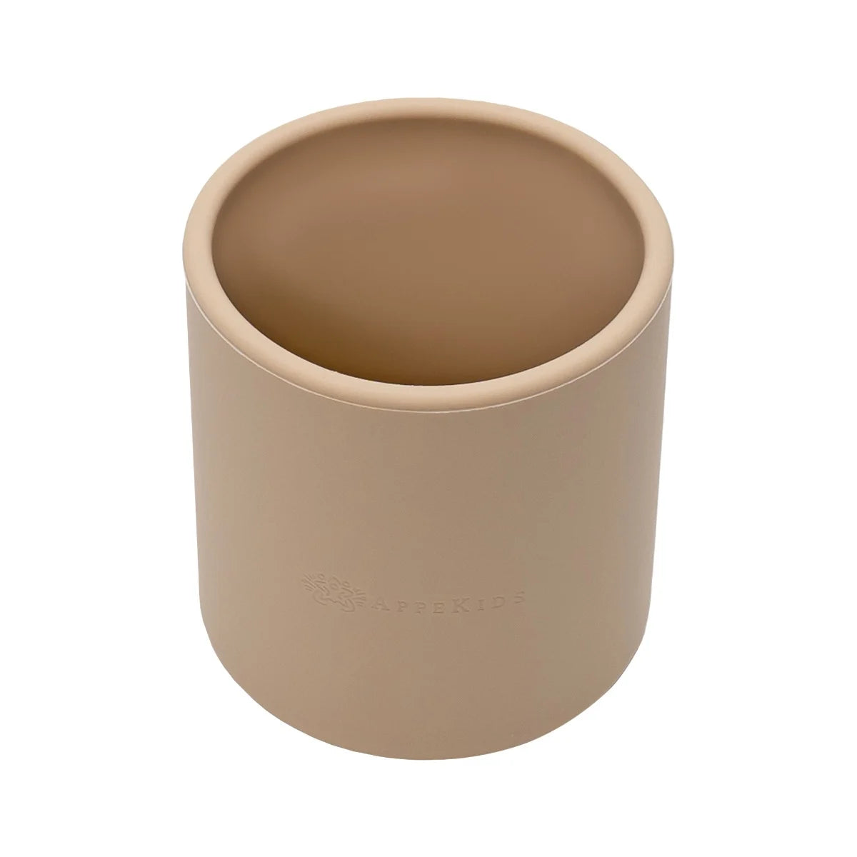 AppeKids pahar din silicon 6m+ Bubble Beige