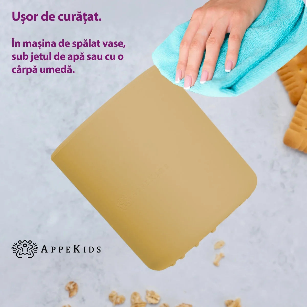 AppeKids pahar din silicon 6m+ Honey