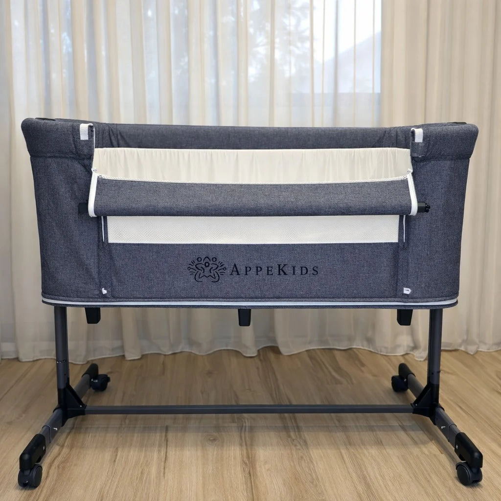 AppeKids patut co-sleeper 4in1 DREAMY 0-3 ani Grey