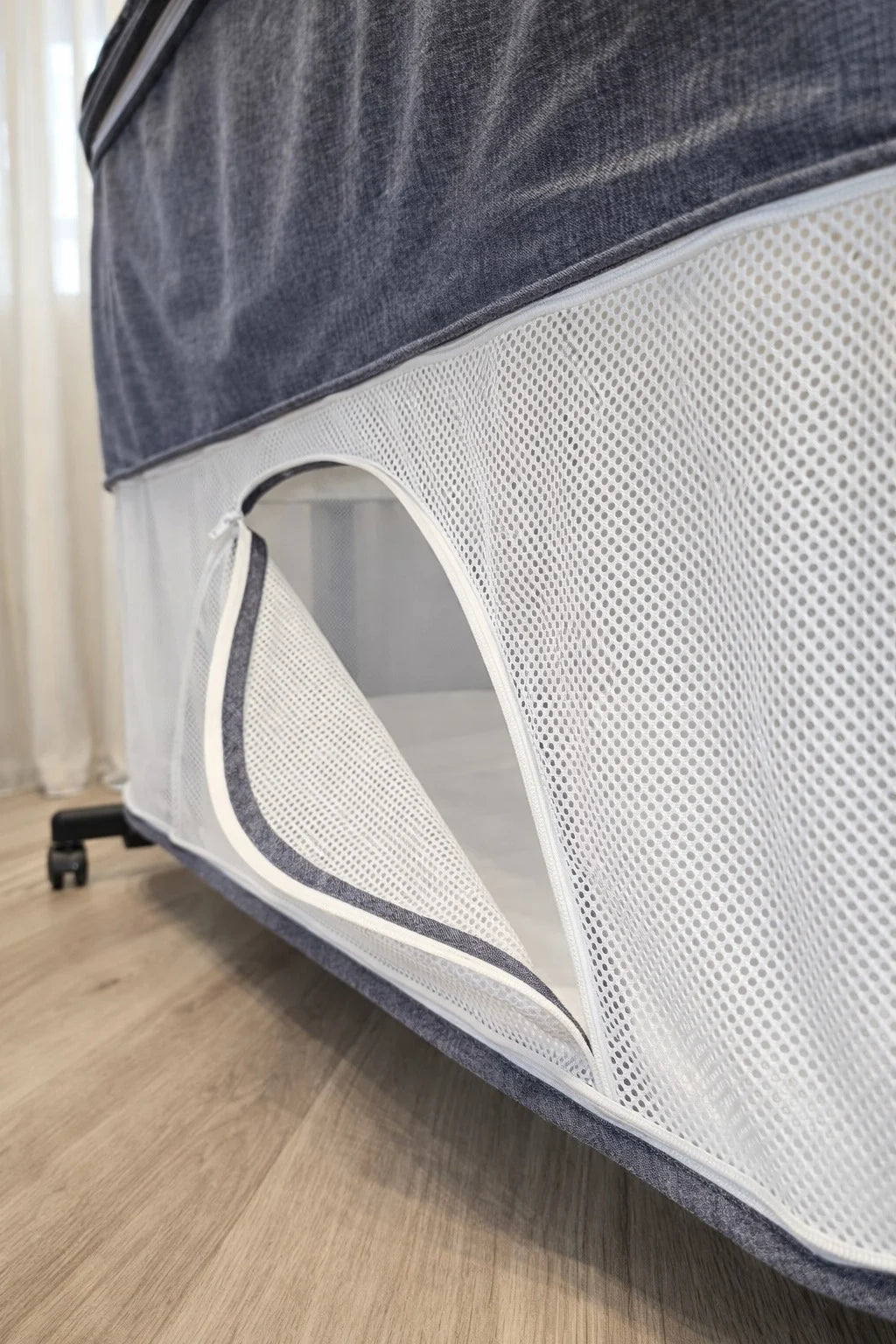 AppeKids patut co-sleeper 4in1 DREAMY 0-3 ani Grey