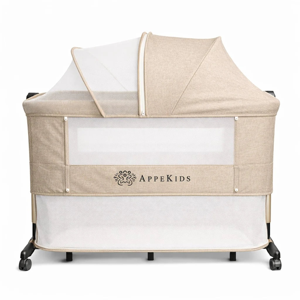 AppeKids patut co-sleeper 4in1 DREAMY 0-3 ani Sand