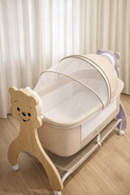 AppeKids patut multifunctional BUGGY cu leganare, sunete si Bluetooth 0-12 luni