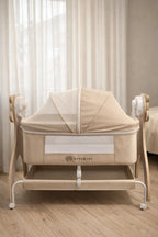 AppeKids patut multifunctional BUGGY cu leganare, sunete si Bluetooth 0-12 luni