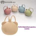 AppeKids port suzeta silicon The Little Bear 0m+ Bubble Beige