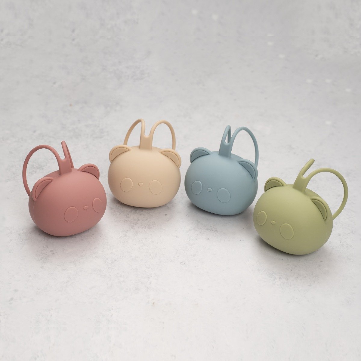 AppeKids port suzeta silicon The Little Bear 0m+ Bubble Beige