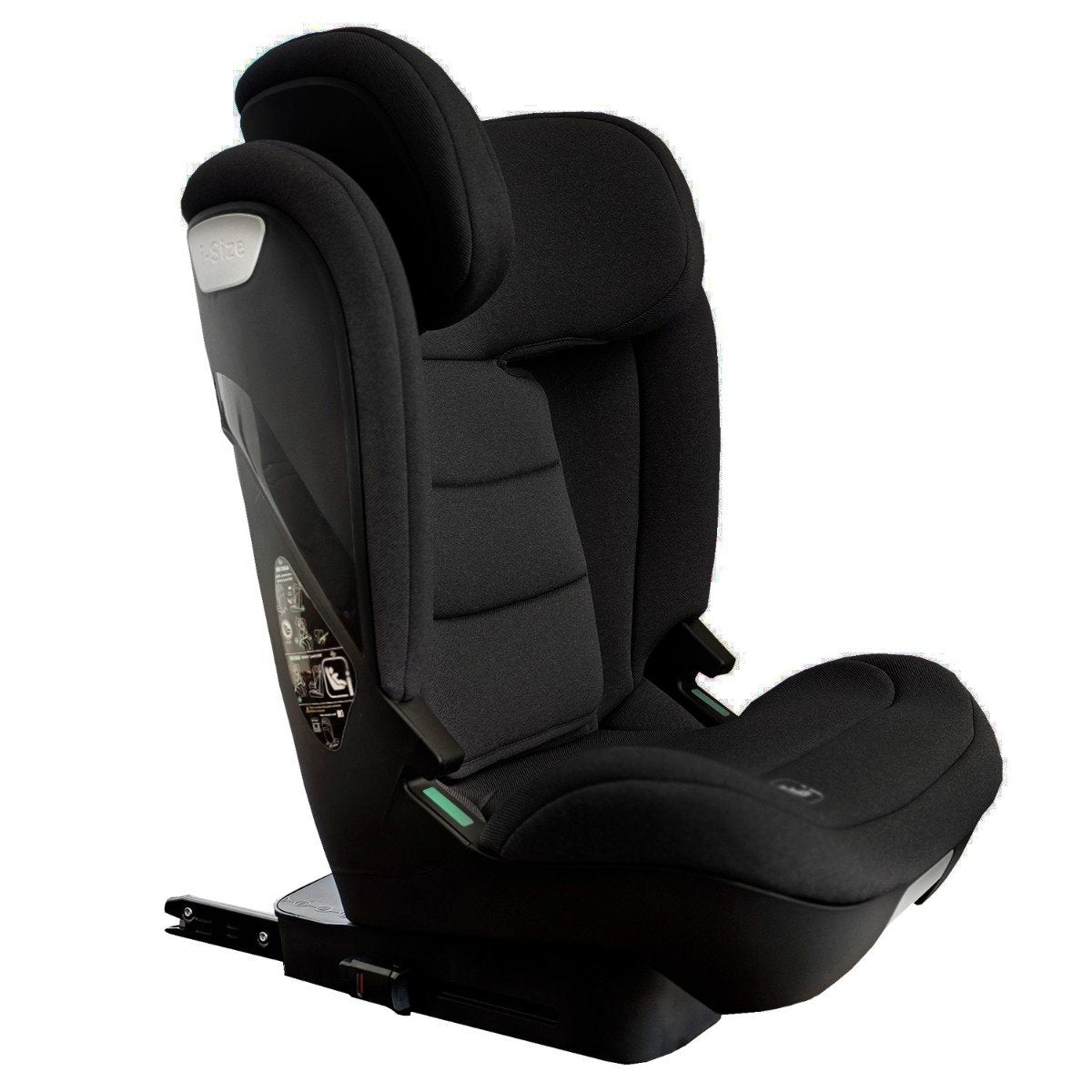 AppeKids scaun auto I-Size 100-150 cm Q-Fix Black