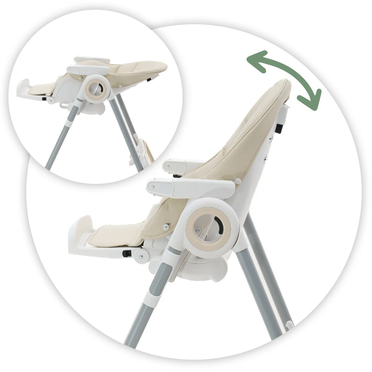 AppeKids scaun de masa Sky 6m+ Beige