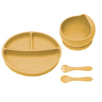 AppeKids set diversificare Basic silicon din 4 piese 6m+ Honey