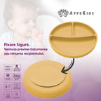 AppeKids set diversificare Basic silicon din 4 piese 6m+ Honey
