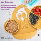 AppeKids set diversificare Classic din silicon 6m+ Honey