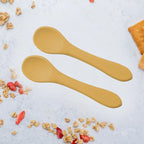 AppeKids set lingurite din silicon 6m+ Honey
