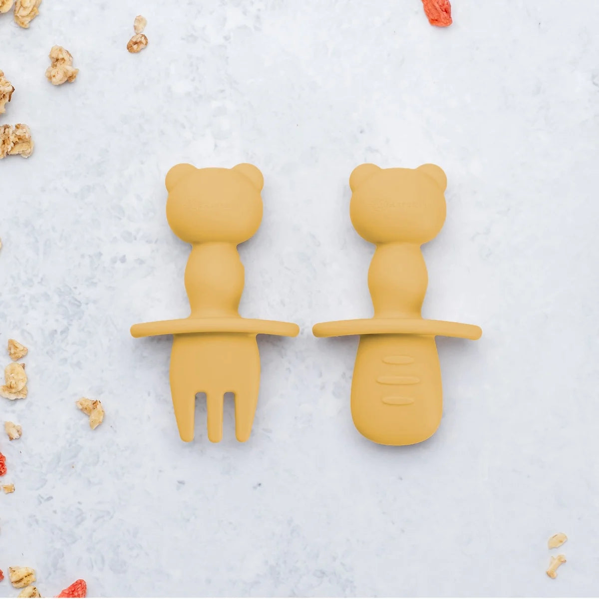 AppeKids set tacamuri din silicon 6m+ Honey