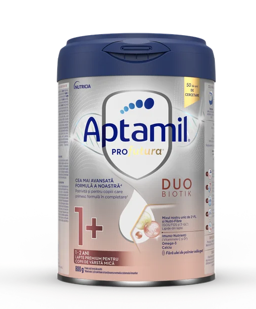 Aptamil lapte praf copii de varsta mica1+ Profutura DuoBiotik 12m+, 800 g