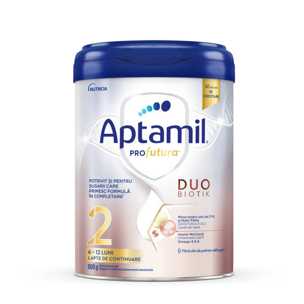 Aptamil lapte praf de continuare 2 Profutura 6m+, 800 g