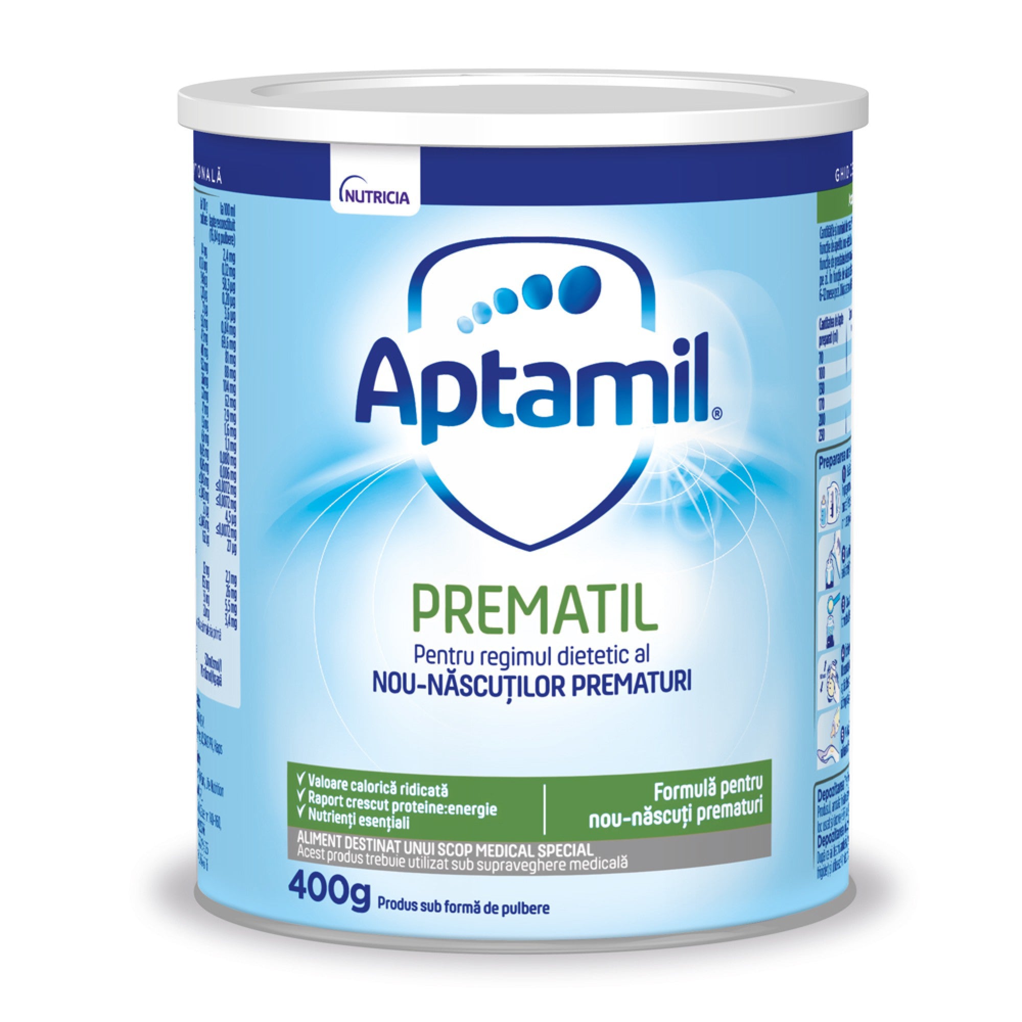 Aptamil lapte praf Prematil pentru 0m+, 400 g Imagine principală a produsului