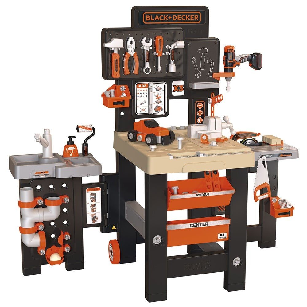 Smoby Atelier Black&Decker Mega Center 3 ani+