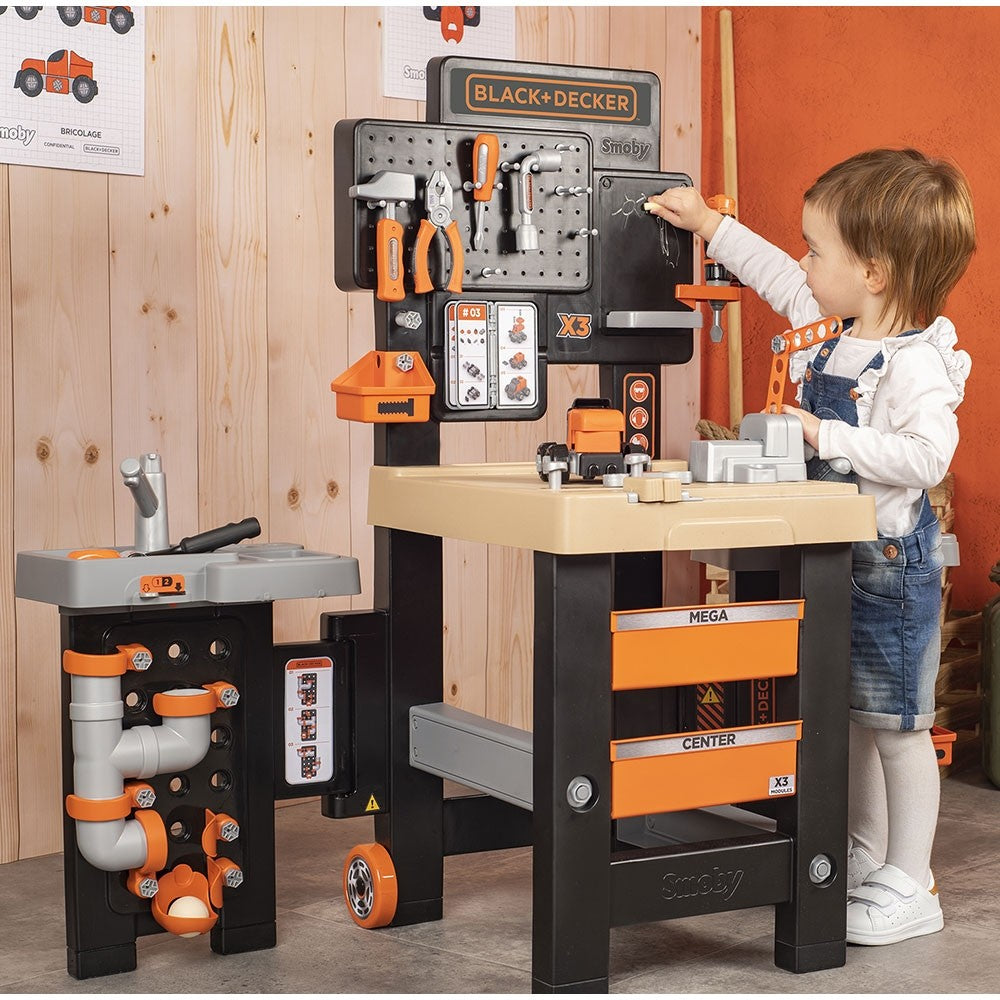 Smoby Atelier Black&Decker Mega Center 3 ani+