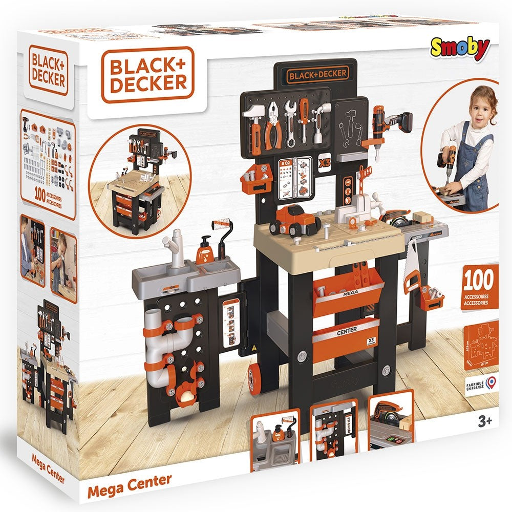 Smoby Atelier Black&Decker Mega Center 3 ani+