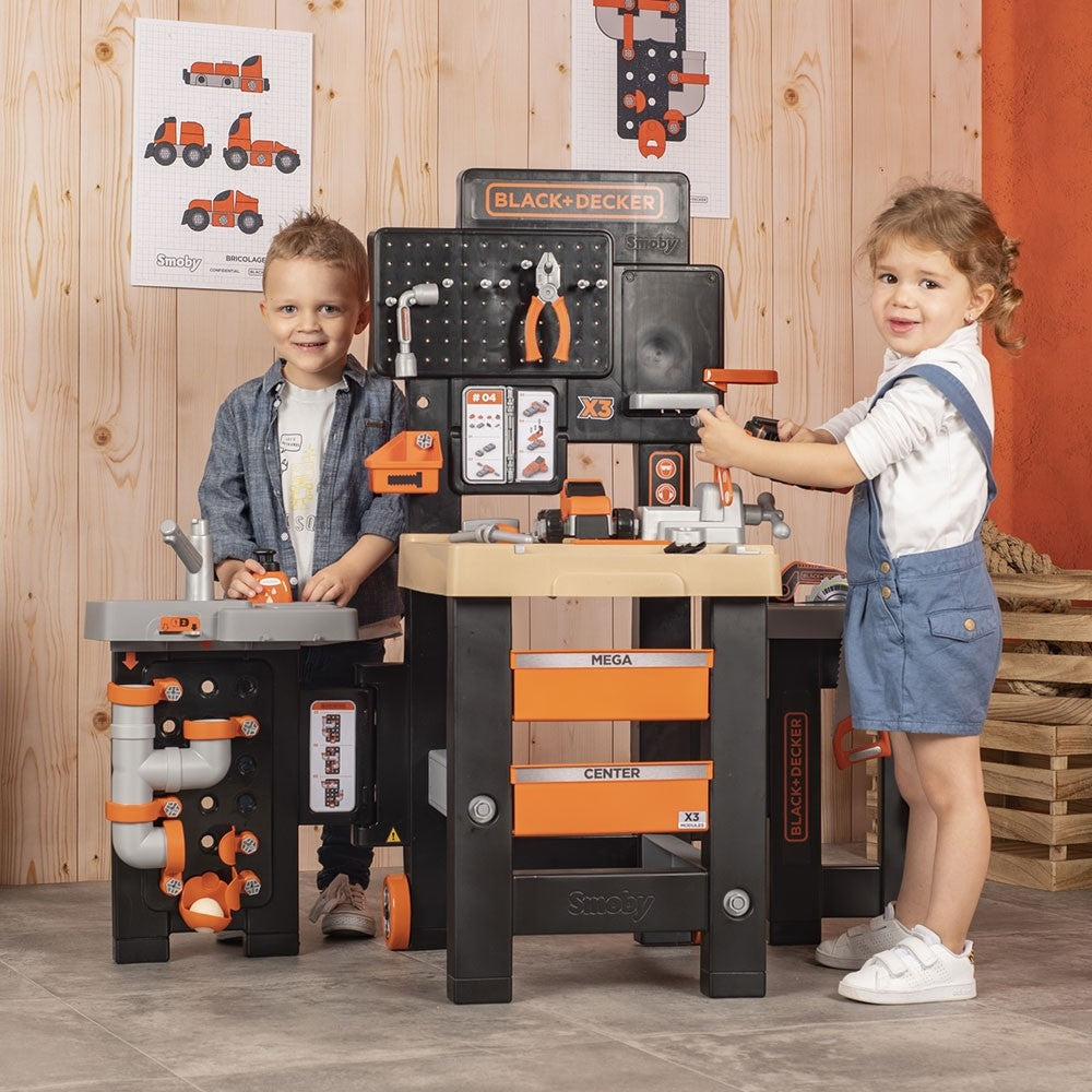 Smoby Atelier Black&Decker Mega Center 3 ani+