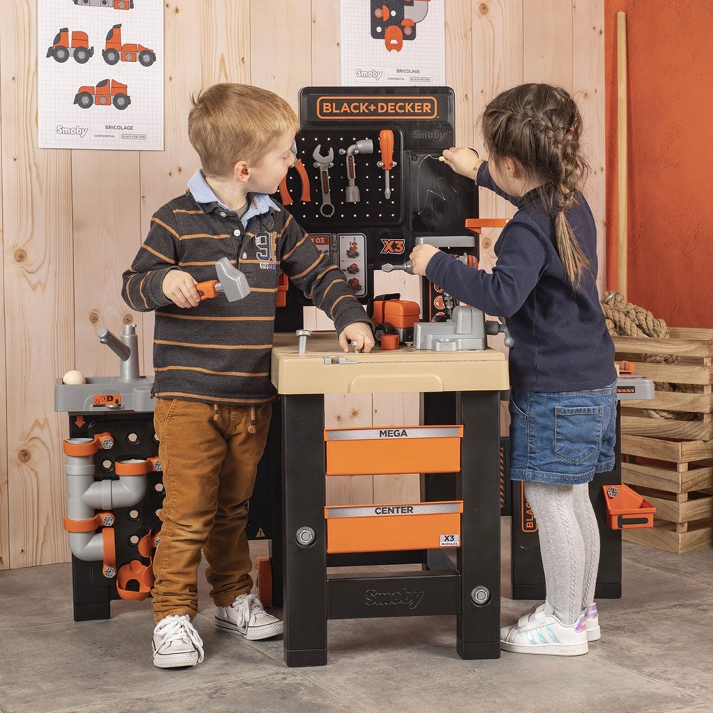 Smoby Atelier Black&Decker Mega Center 3 ani+
