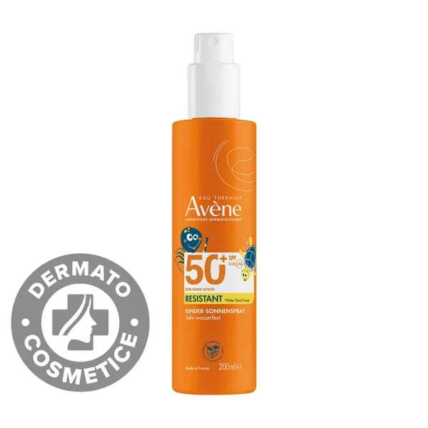 Avene spray protectie solara pentru copii rezistent la apa SPF 50+ 200 ml Imagine secundară a produsului