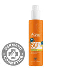 Avene spray protectie solara pentru copii rezistent la apa SPF 50+ 200 ml