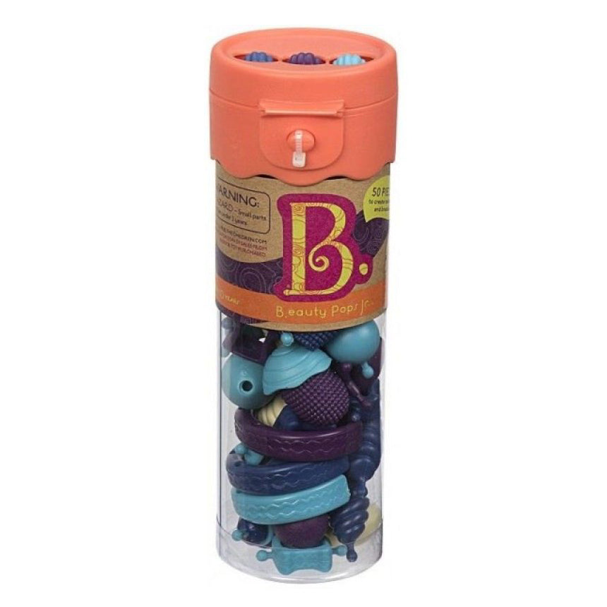 B.Toys set 50 margele Beauty Pops 4 ani+, Warm Red