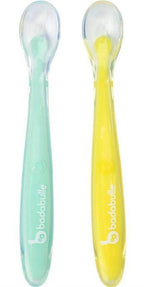 Badabulle set 2 linguri de silicon 01