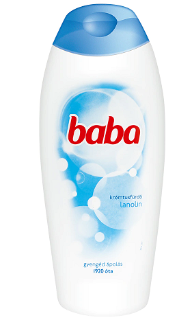 Baba gel de dus cu lanolina 400 ml 02 Imagine principală a produsului